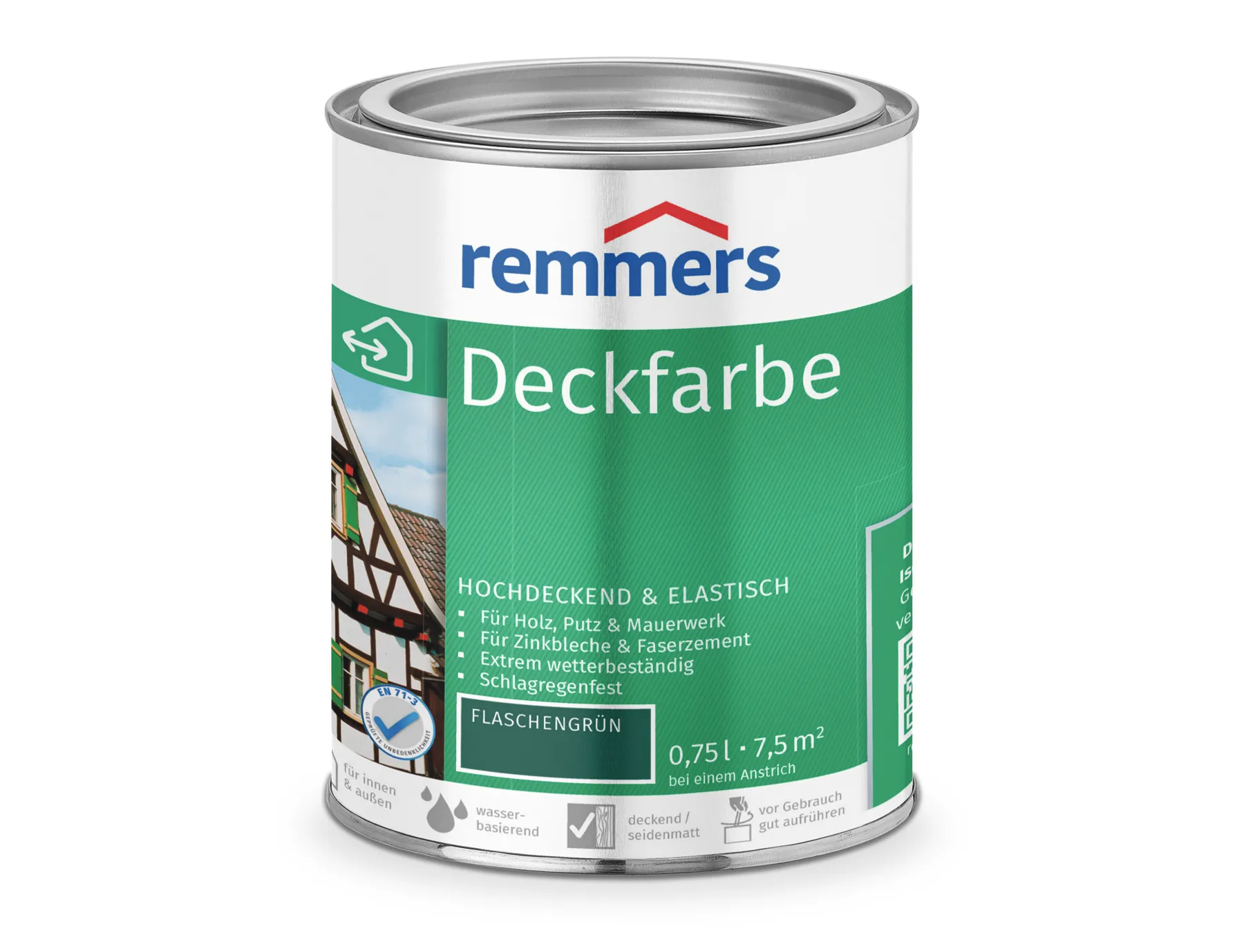 Moebelfaktor Deckfarbe flaschengruen 0,75 l