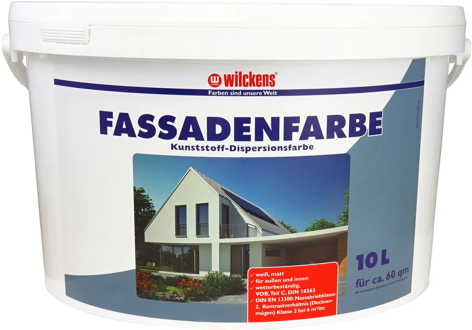 Moebelfaktor Wilckens Fassadenfarbe Weiss matt