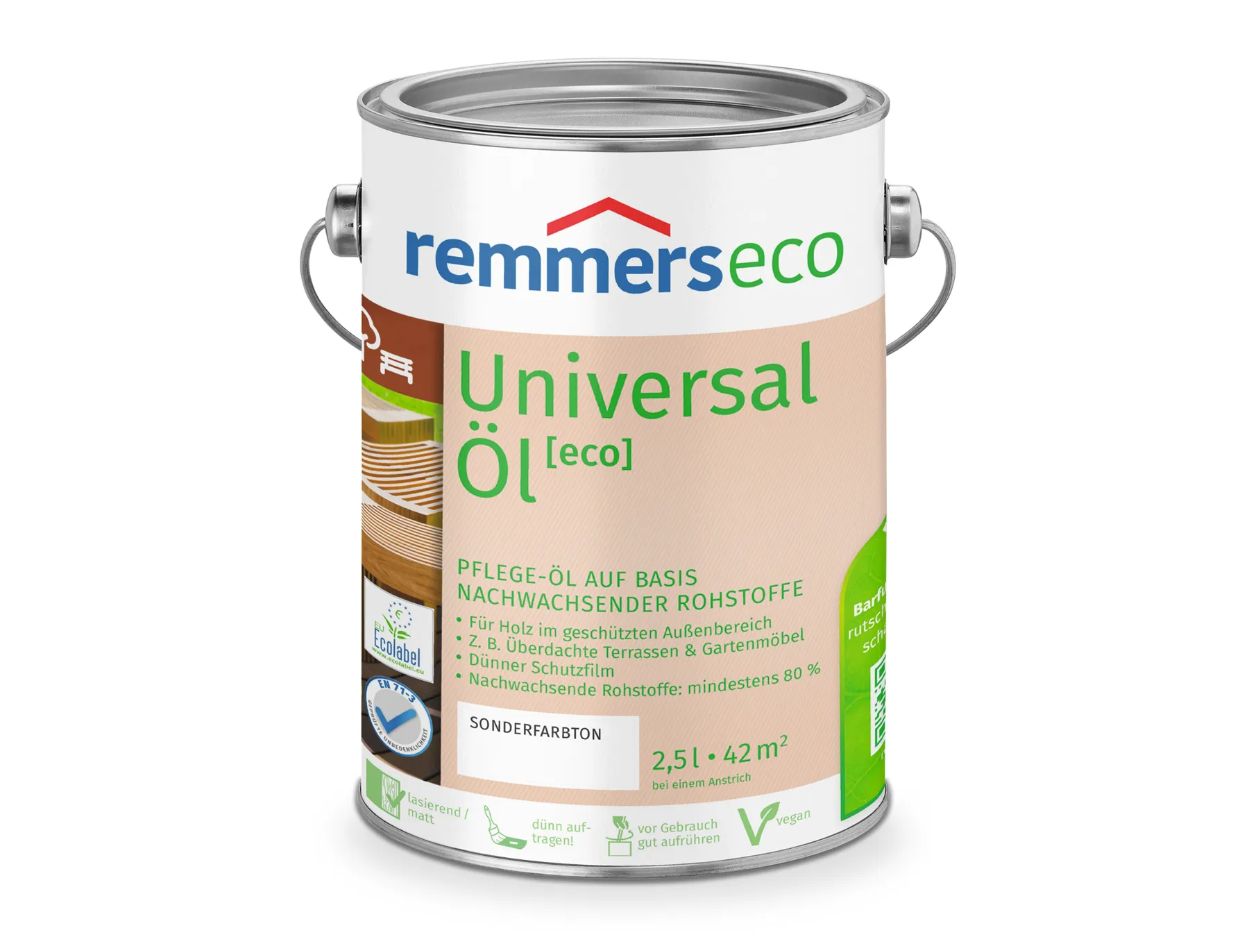 Moebelfaktor Gartenholz-Oele [eco] Sonderfarbtoene 2,5 l