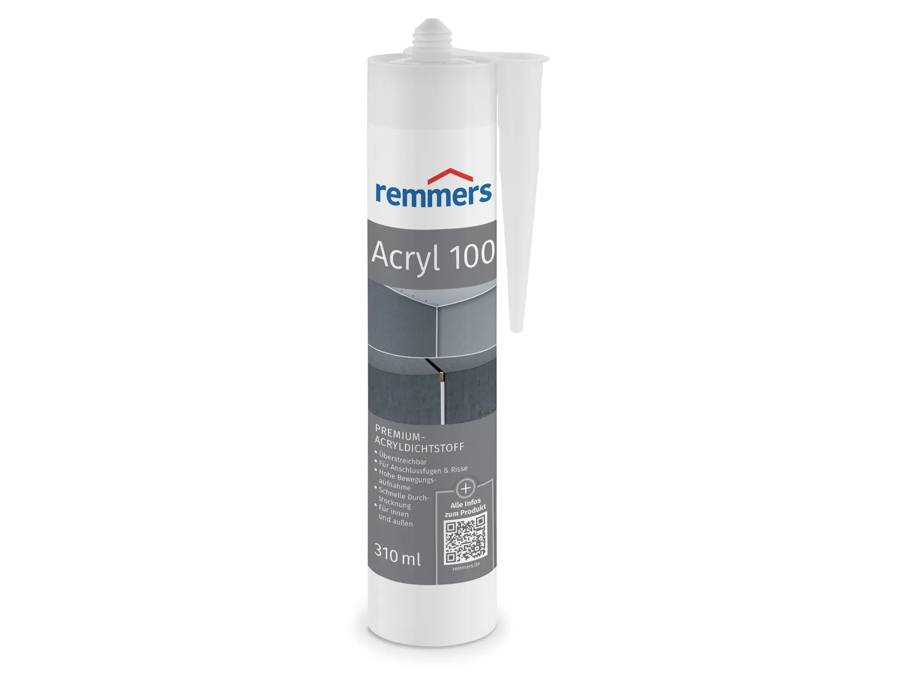Moebelfaktor Acryl 100 weiss 600 ml