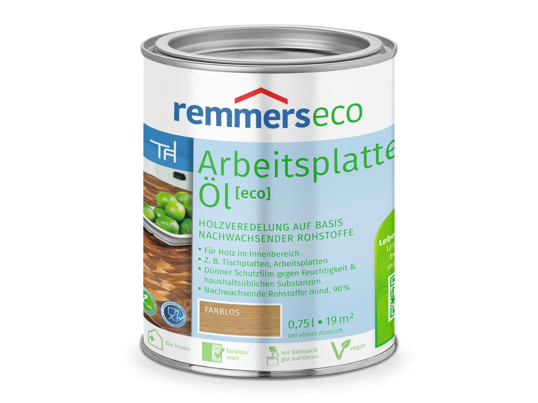 Moebelfaktor Arbeitsplatten-Oel [eco] farblos 0,75 l
