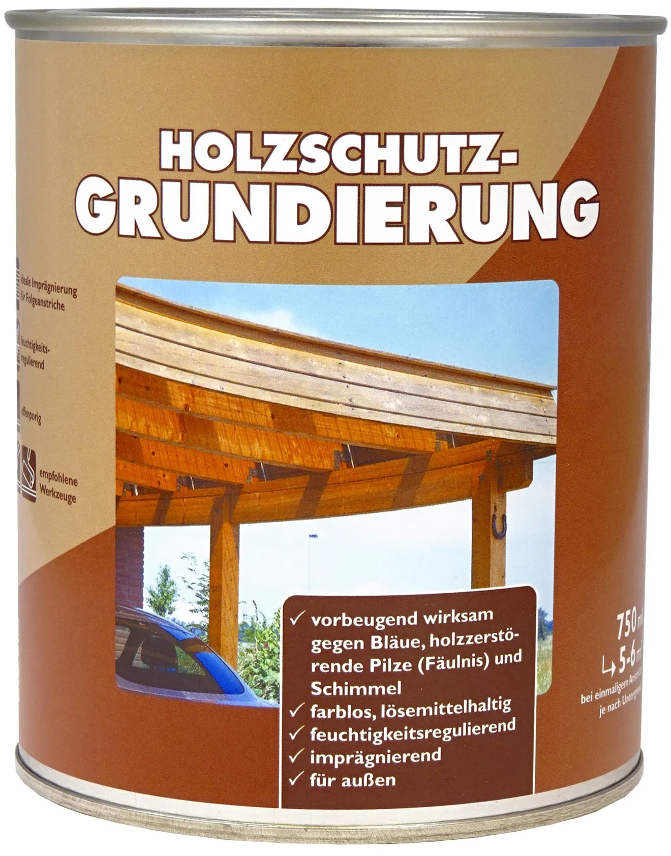 Moebelfaktor Holzschutz-Grundierung Farblos