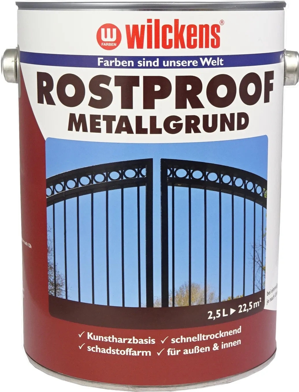 Moebelfaktor Wilckens Rostproof Metallgrund Rotbraun