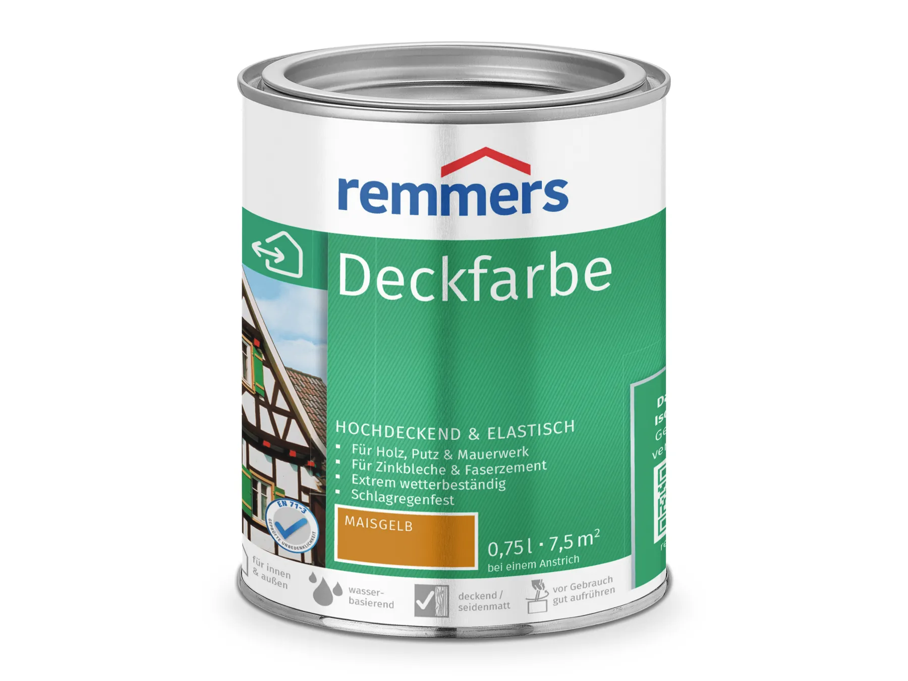 Moebelfaktor Deckfarbe maisgelb 0,75 l