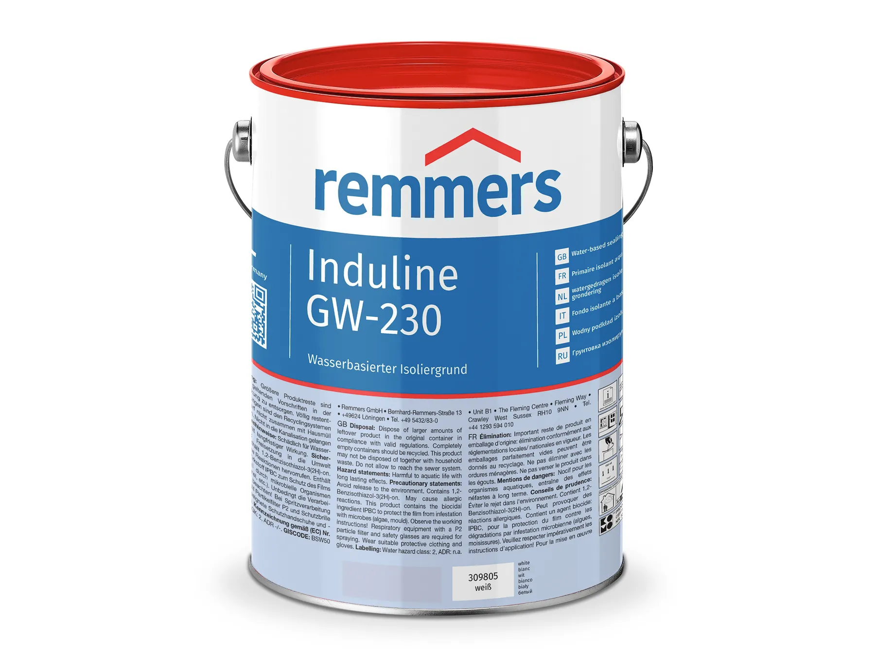 Moebelfaktor Induline GW-230 weiss 120 l