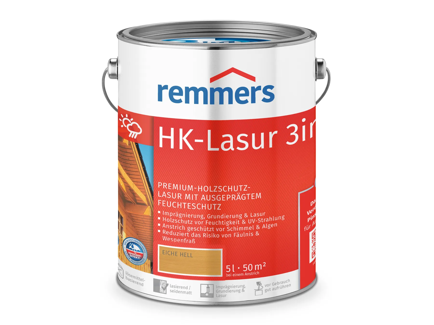 Moebelfaktor HK-Lasur 3in1 eiche hell (RC-365) 5 l