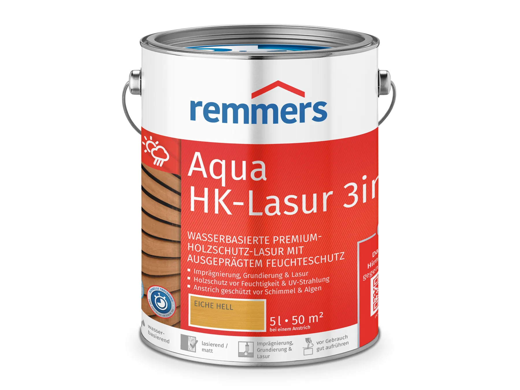 Moebelfaktor Aqua HK-Lasur 3in1 teak (RC-545) 5 l
