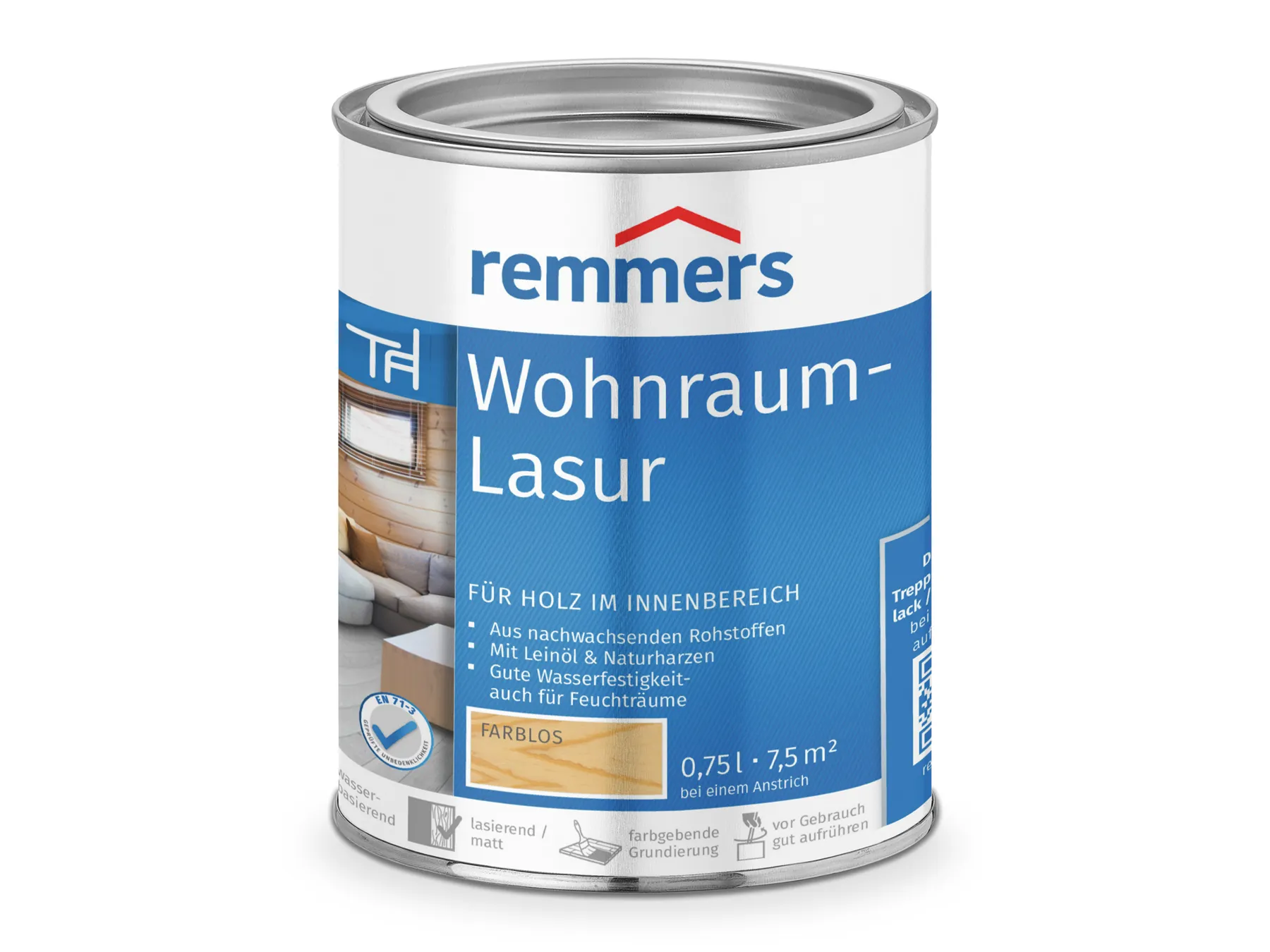 Moebelfaktor Wohnraum-Lasur farblos 0,75 l