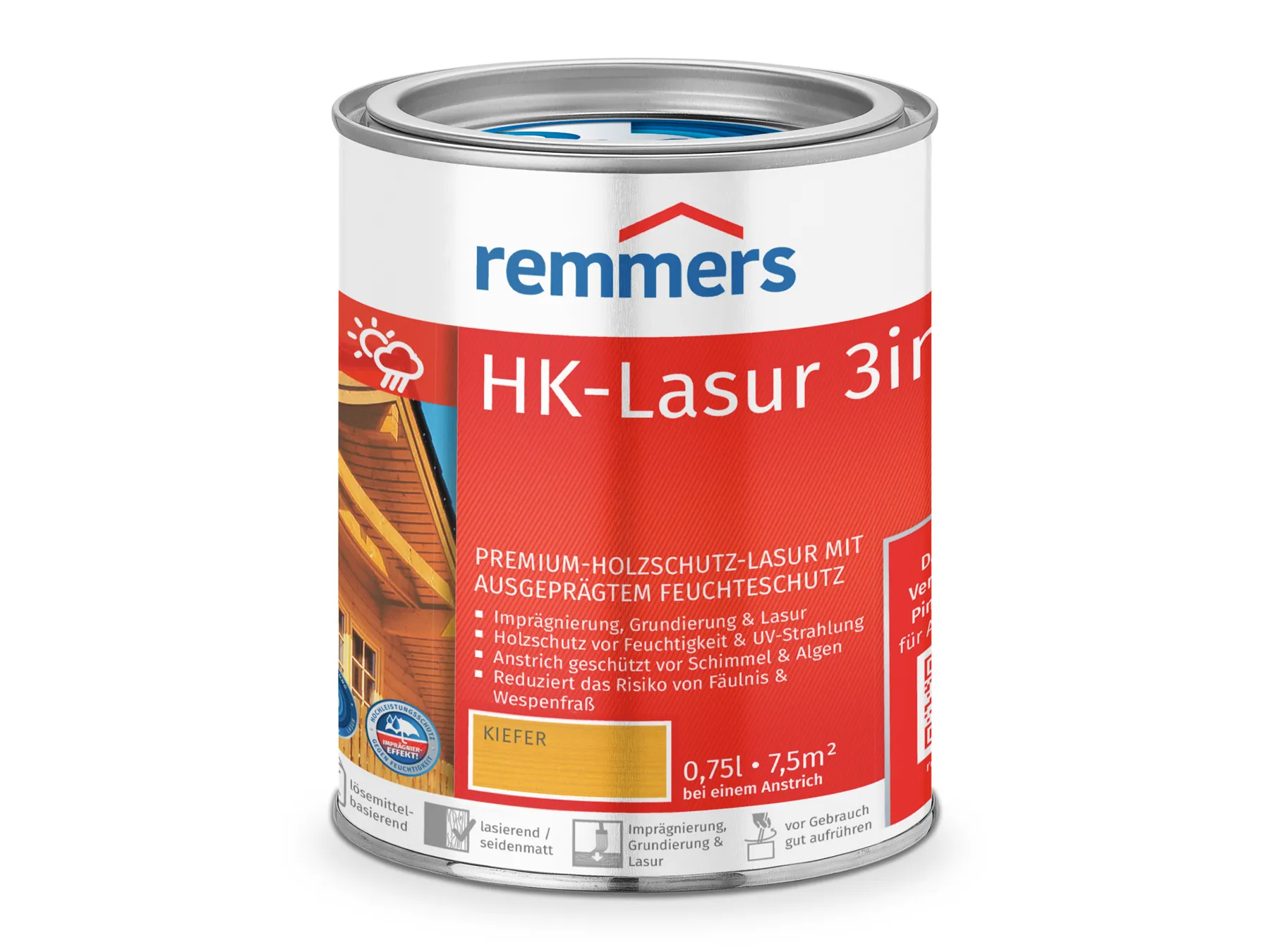 Moebelfaktor HK-Lasur 3in1 kiefer (RC-270) 0,75 l
