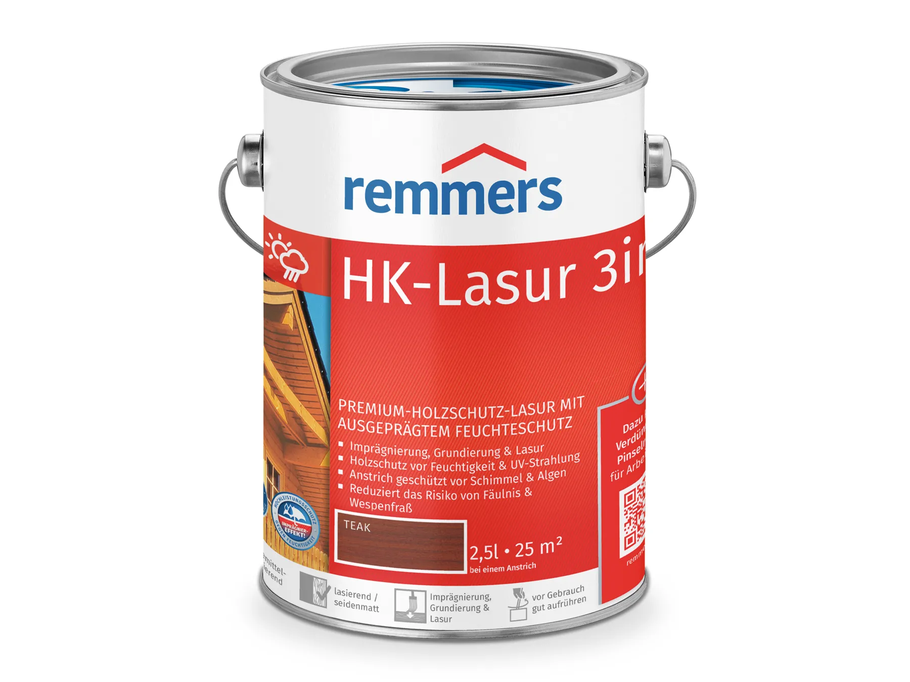 Moebelfaktor HK-Lasur 3in1 teak (RC-545) 2,5 l
