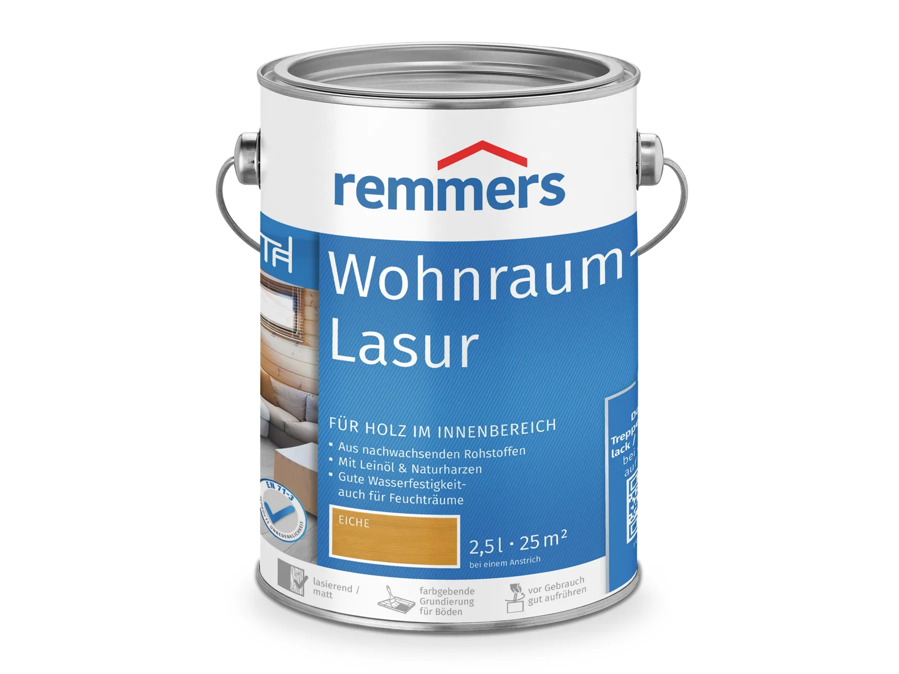 Moebelfaktor Wohnraum-Lasur eiche 2,5 l