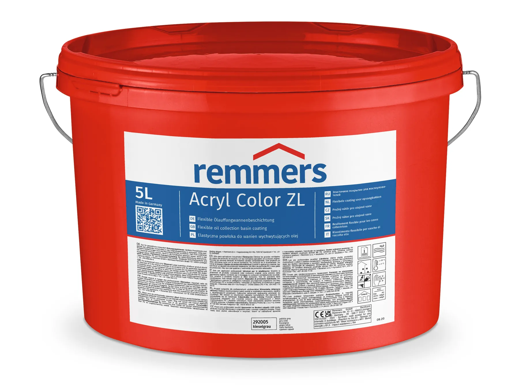 Moebelfaktor Acryl Color ZL silbergrau 5 l