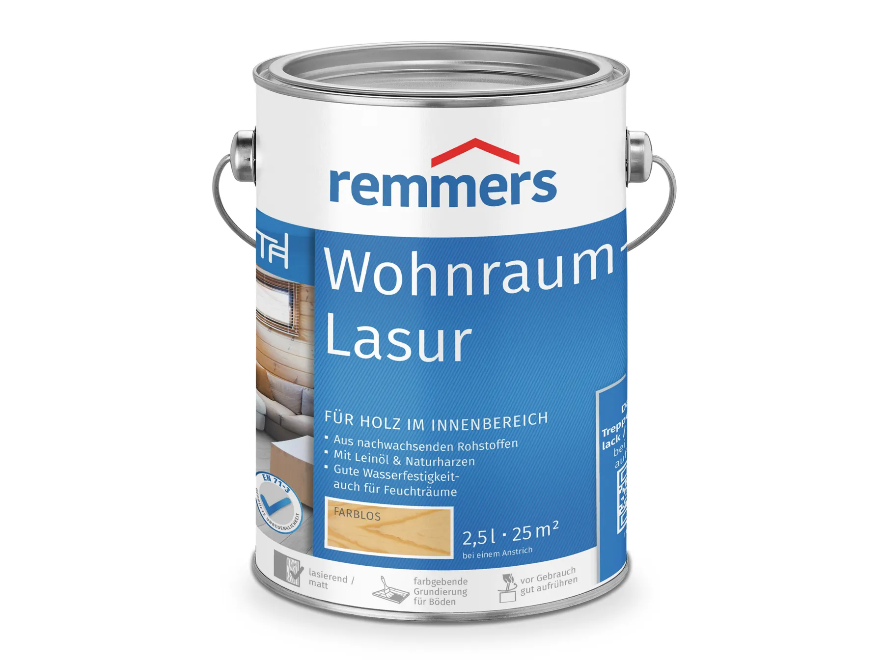 Moebelfaktor Wohnraum-Lasur farblos 2,5 l