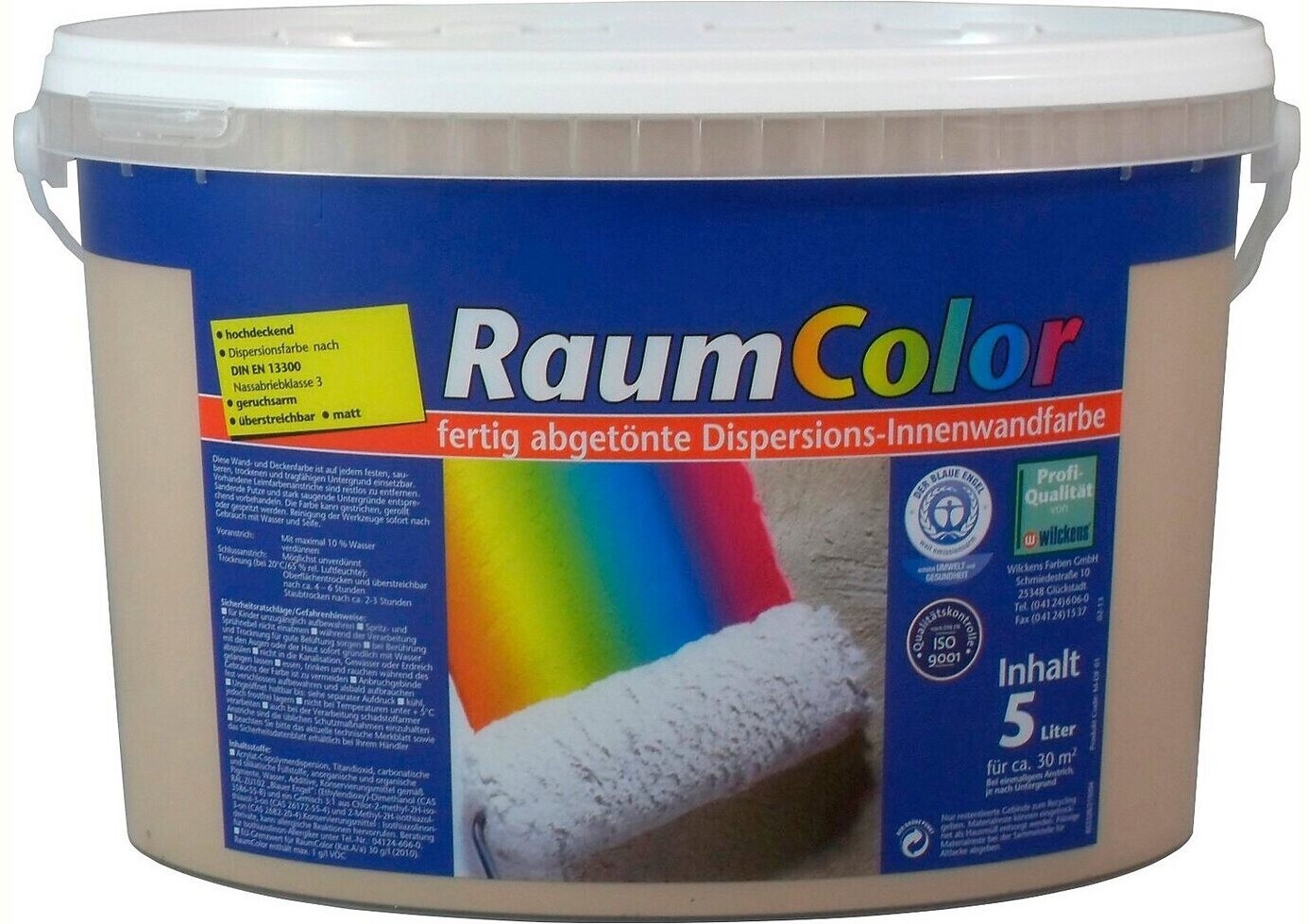Moebelfaktor wilckens raumcolor cappucino 5 2 l 13601815 090