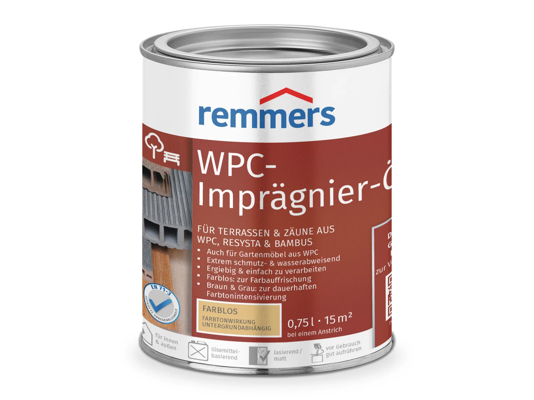 Moebelfaktor WPC-Impraegnier-Oel farblos 0,75 l