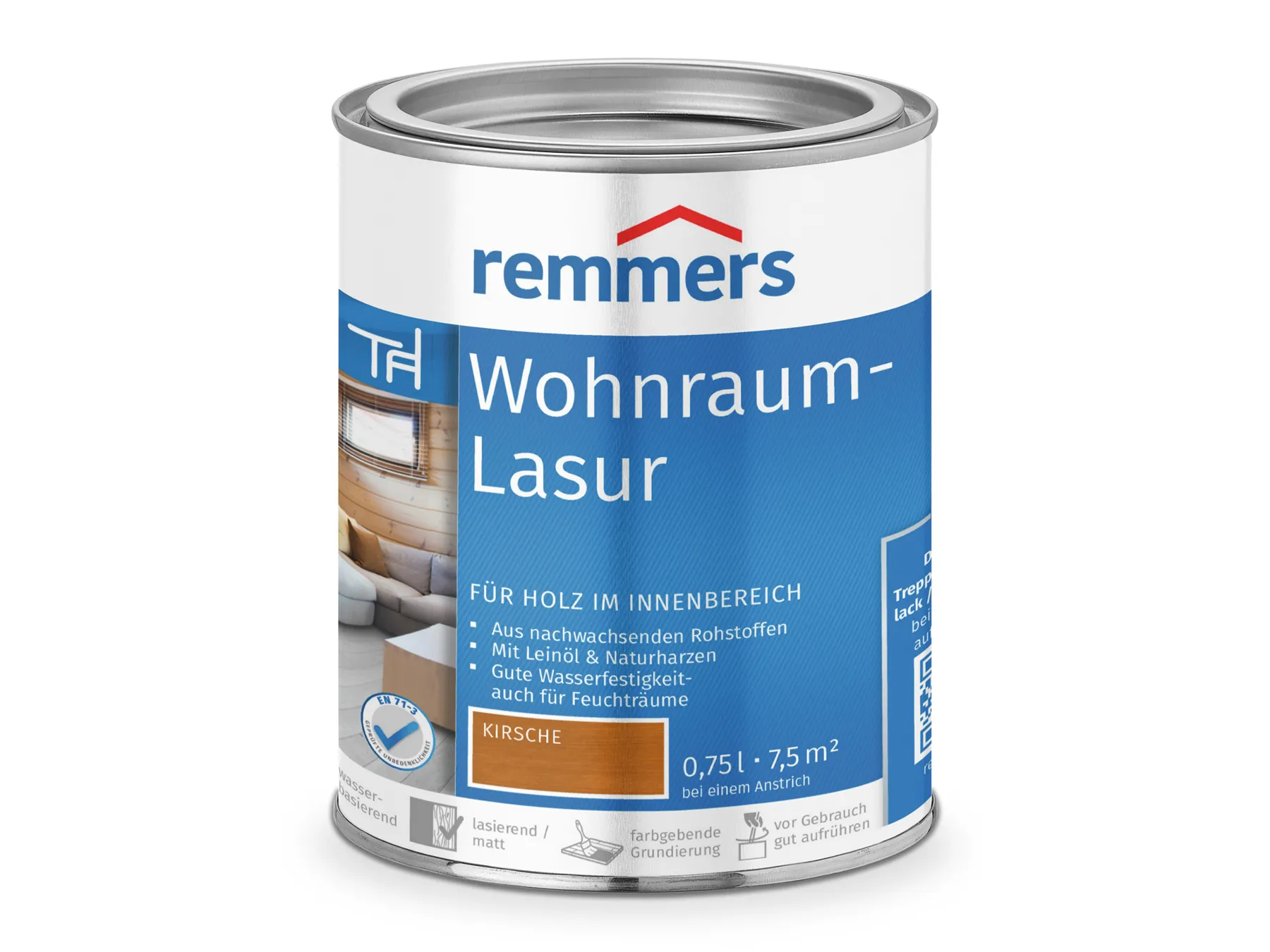 Moebelfaktor Wohnraum-Lasur kirsche 0,75 l