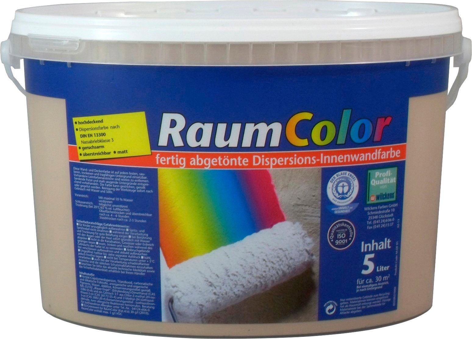 Moebelfaktor wilckens raumcolor felsgrau 5l