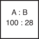 Mischungsverhältnis Komp. A 100 : Komp. B 28