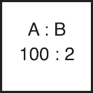 Mischungsverhältnis Komp. A 100 : Komp. B 2