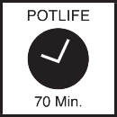 Topfzeit 70 min